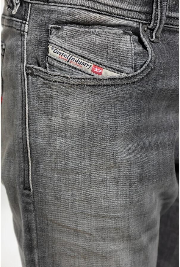 Diesel Stijlvolle Straight Jeans 1979 Sleenker 09E71 Grijs Heren - Foto 3