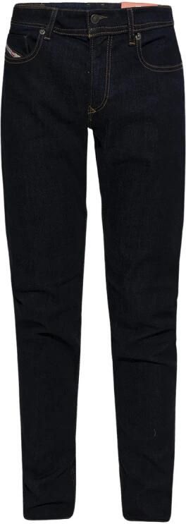 Diesel Donkerblauwe Skinny Fit Jeans Blauw Heren - Foto 5