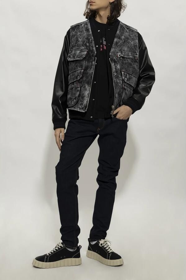 Diesel Donkerblauwe Skinny Fit Jeans Blauw Heren - Foto 2