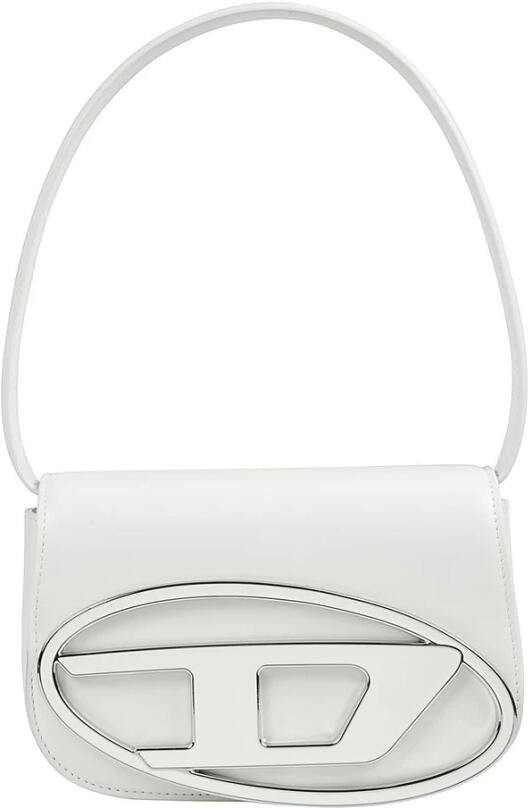 Diesel Crossbody bags 1Dr Shoulder Bag White mat in wit - Foto 3