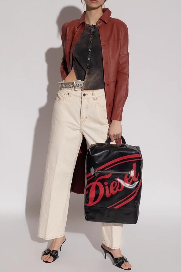 Diesel 2000 wijde pijpen jeans Beige Dames - Foto 5