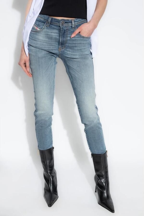 Diesel Skinny Jeans 2015 Babhila Blue Dames - Foto 5