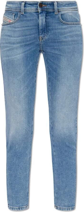 Diesel Super Skinny Jeans Tijdloze Silhouet Blue Dames - Foto 5