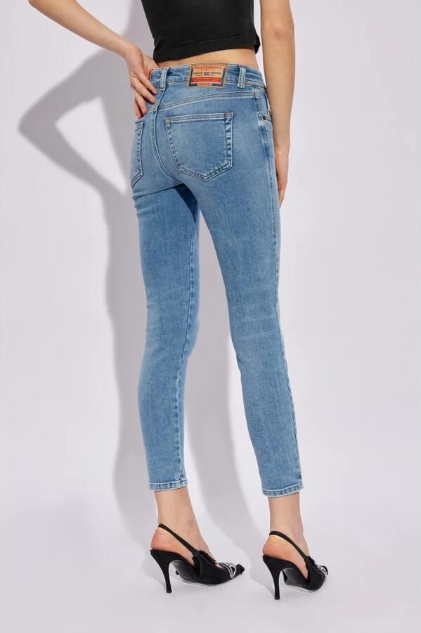 Diesel Super Skinny Jeans Tijdloze Silhouet Blue Dames - Foto 4