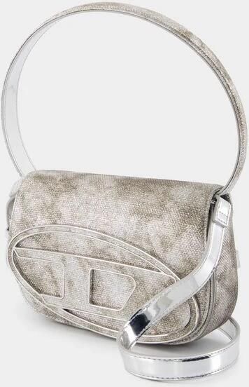 Diesel Beige Synthetische Schoudertas met Klep Beige Dames - Foto 12
