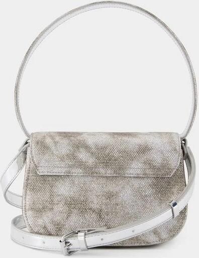 Diesel Beige Synthetische Schoudertas met Klep Beige Dames - Foto 11