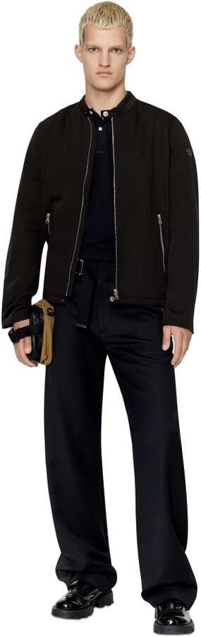 Diesel Veelzijdige Lichtgewicht Jas voor Heren Black Heren - Foto 3