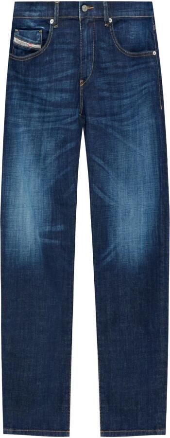 Diesel Blauwe Denim Jeans 5-Pocket Stijl Blue Heren - Foto 13