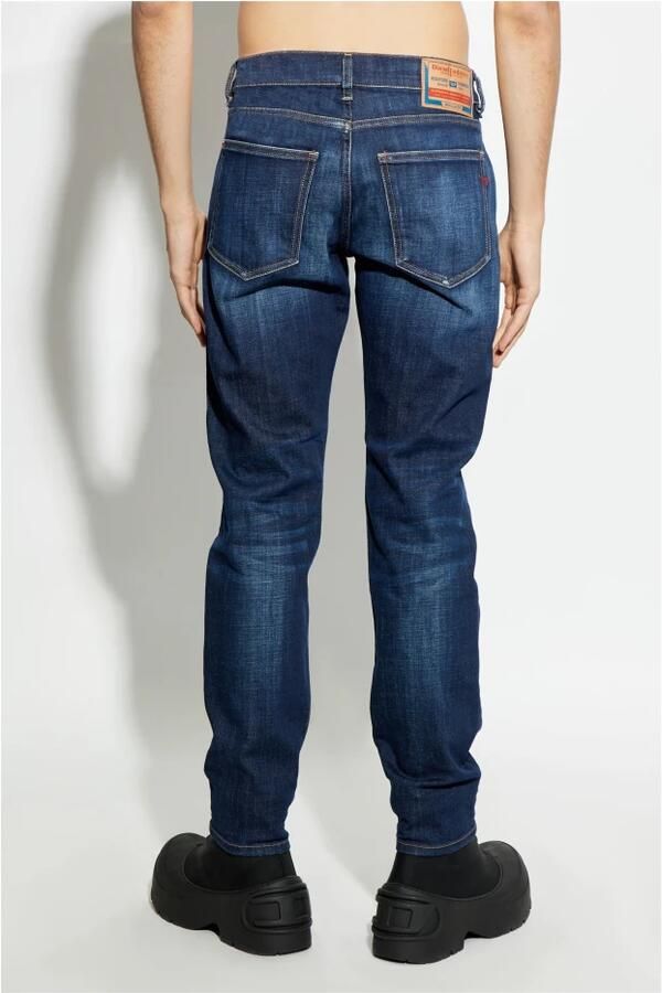 Diesel Blauwe Denim Jeans 5-Pocket Stijl Blue Heren - Foto 8