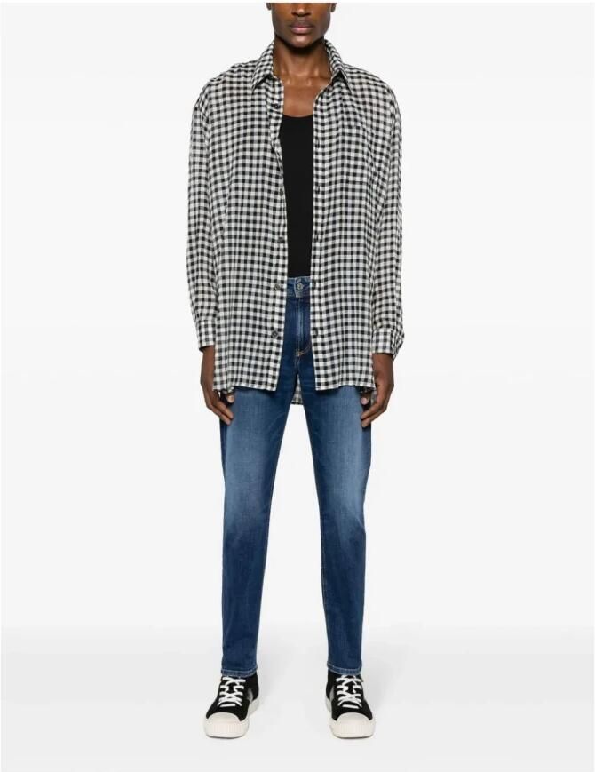 Diesel Blauwe Skinny Jeans met Lage Taille Blue Heren - Foto 2