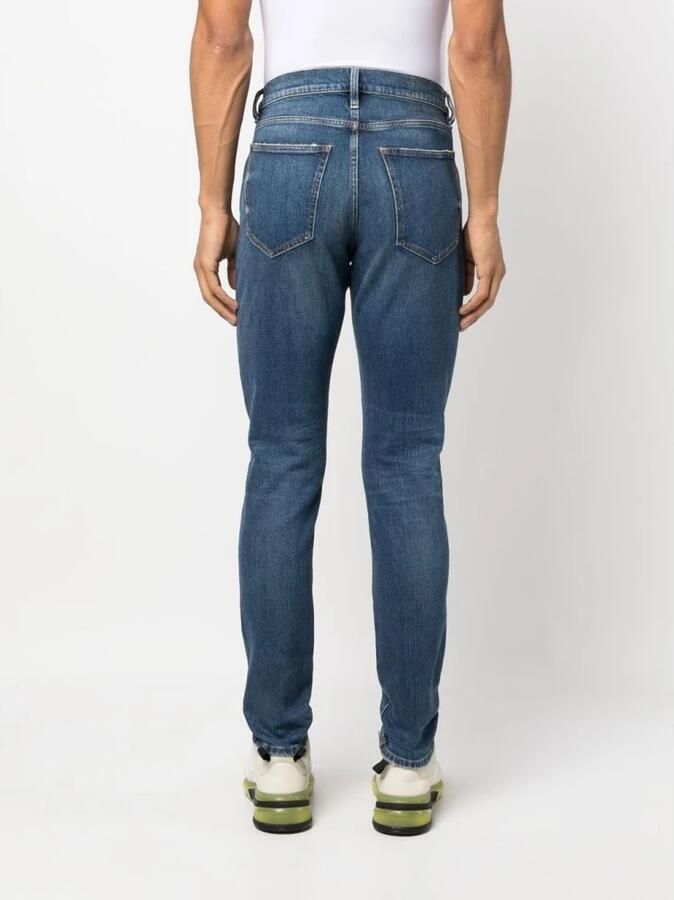 Diesel Blauwe Slim-Fit Jeans voor Heren Blauw Heren - Foto 3