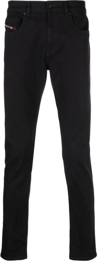 Diesel Casual Straight Zwart Katoen Jeans Black Heren - Foto 6