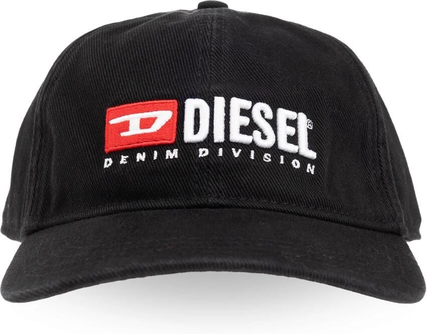 Diesel Corry-Div-Wash baseball ap Black Heren