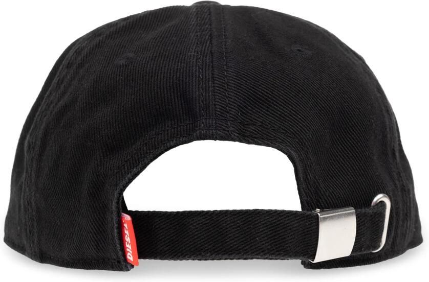 Diesel Corry-Div-Wash baseball ap Black Heren - Foto 4