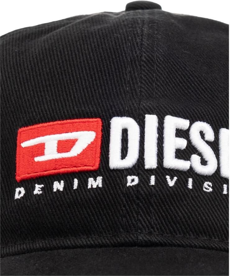 Diesel Corry-Div-Wash baseball ap Black Heren - Foto 2