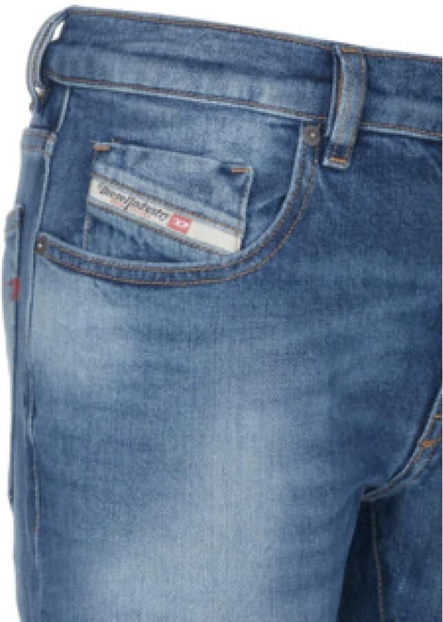 Diesel Ruimvallende spijkerbroek Blauw Heren