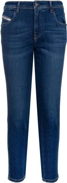 Diesel 2018 Slandy-matala 09c19 Super Skinny Fit Jeans Blauw Dames - Foto 6