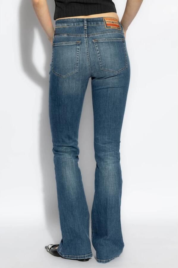 Diesel Blauwe Gewassen Denim Broek Blue Dames - Foto 5