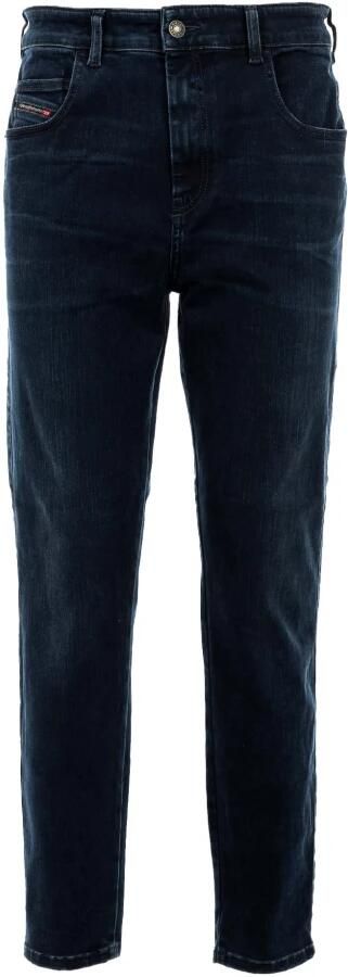 Diesel high waist skinny jeans D Slandy High donkerblauw - Foto 3