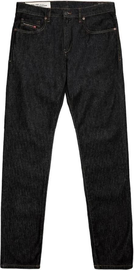 Diesel Donkerblauwe Denim Jeans met Logopatch Blue Heren - Foto 9