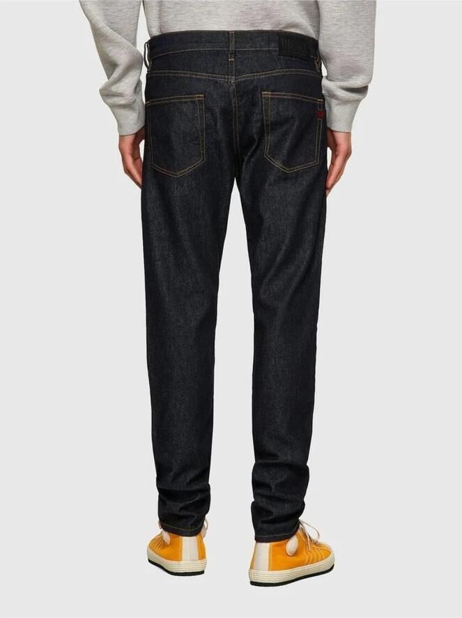 Diesel Donkerblauwe Denim Jeans met Logopatch Blue Heren - Foto 6