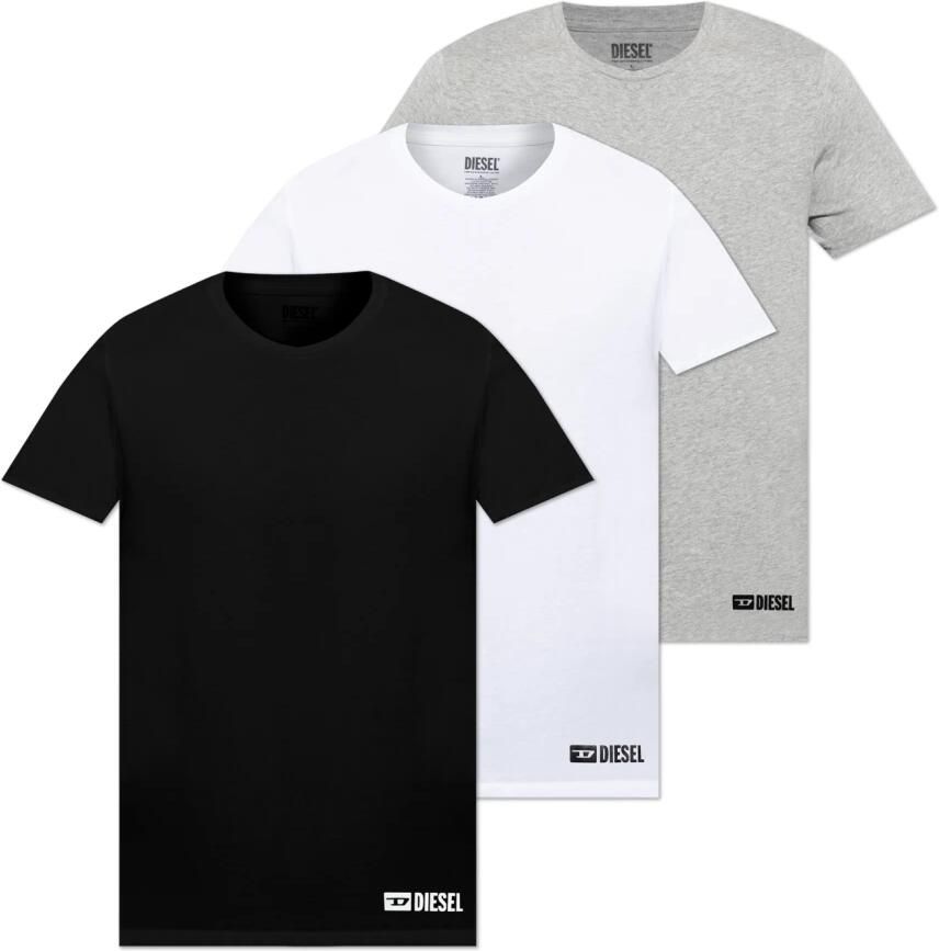 Diesel Driepack T-shirts Randal-D-Box-3Pack Multicolor Heren - Foto 4