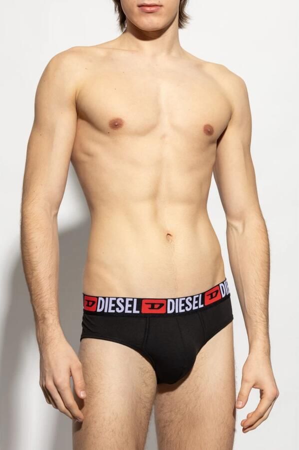 Diesel Driepak slips Umbr-Andrethreepack Black Heren - Foto 3