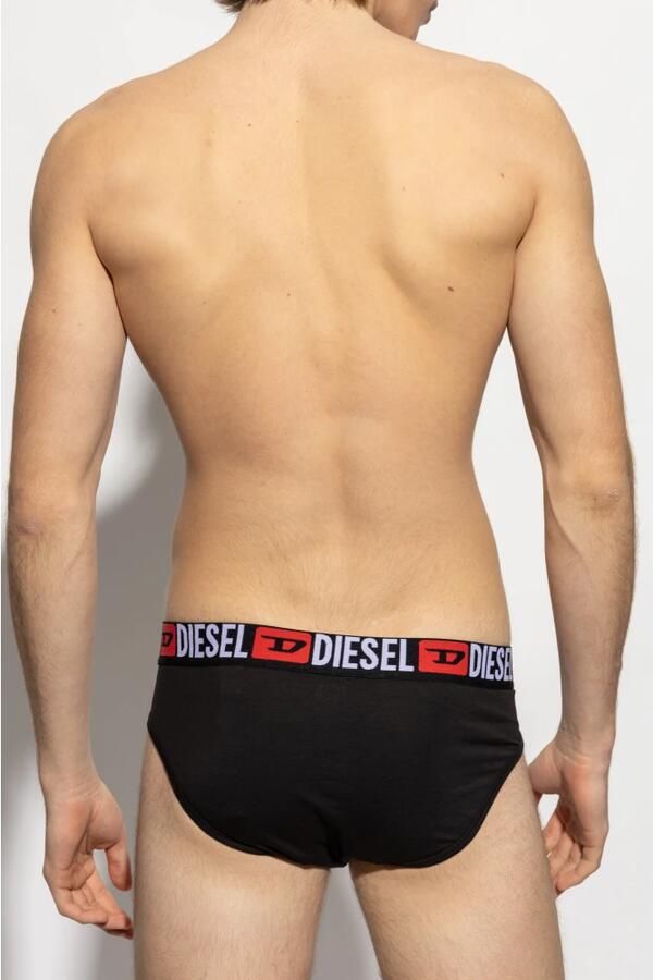 Diesel Driepak slips Umbr-Andrethreepack Black Heren - Foto 2