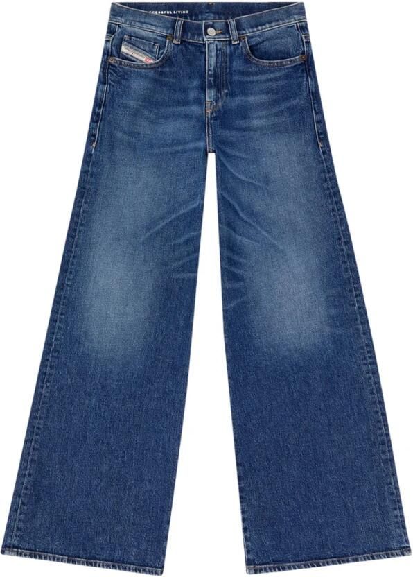 Diesel Flared Jeans 1978 D-Akemi Blue Dames - Foto 7