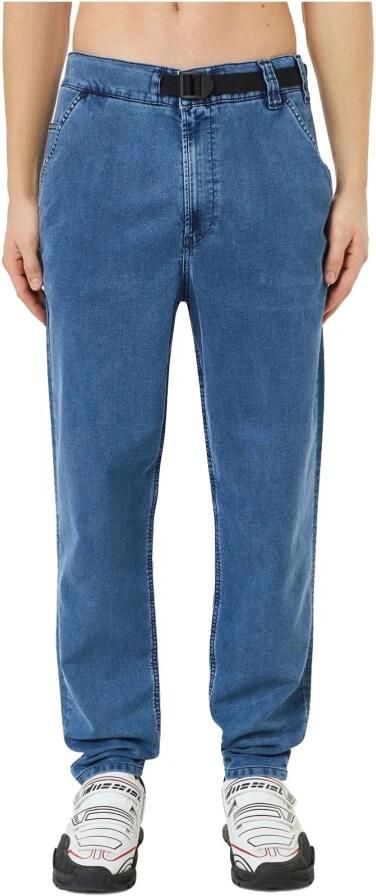 Diesel Gebelde JoggJeans Blauwe Tinten Blue Heren - Foto 3