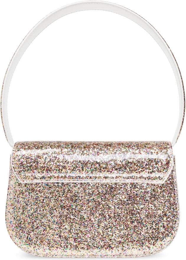 Diesel Shoppers Glitter Effect Shoulder Bag in goud - Foto 4