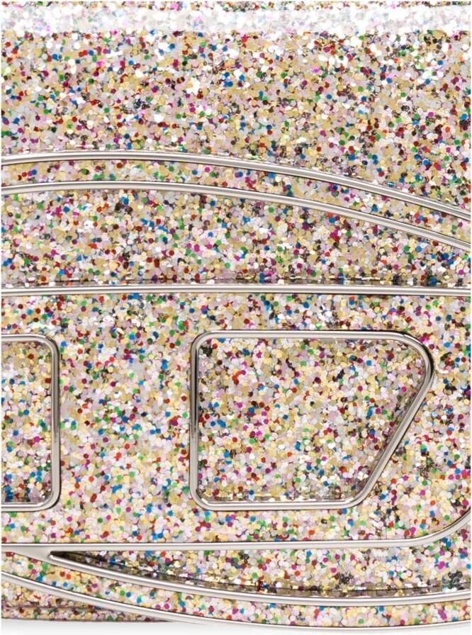 Diesel Shoppers Glitter Effect Shoulder Bag in goud - Foto 2