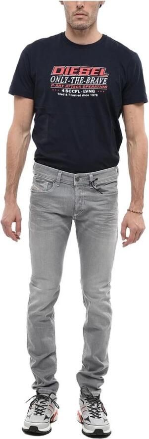 Diesel Stijlvolle Straight Jeans 1979 Sleenker 09E71 Grijs Heren - Foto 18