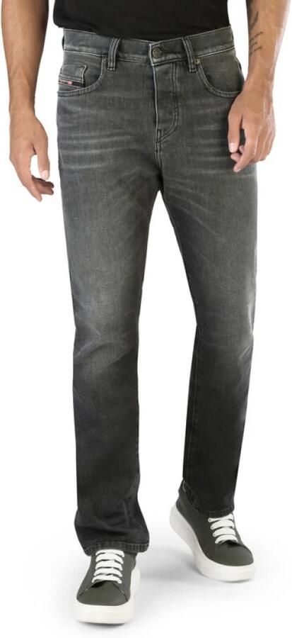 Diesel Heren Jeans met knoopsluiting en 5 zakken Black Heren - Foto 4