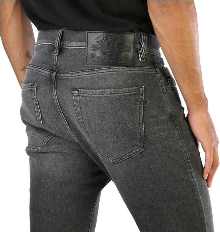 Diesel Heren Jeans met knoopsluiting en 5 zakken Black Heren - Foto 2