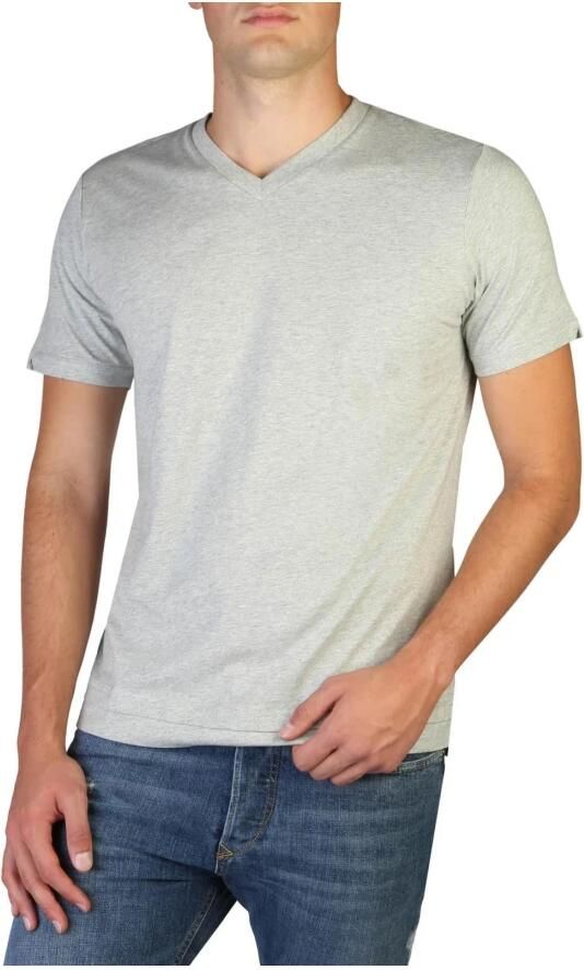 Diesel Heren V-Hals T-Shirt Klassieke Essential Grijs Heren - Foto 3