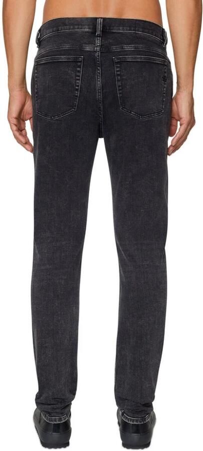 Diesel Hoge taille skinny jeans met ritssluiting Black Heren - Foto 7
