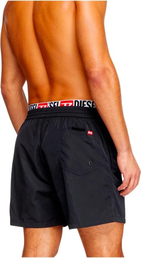 Diesel Hybride Taille Zwembroek Black Heren - Foto 2