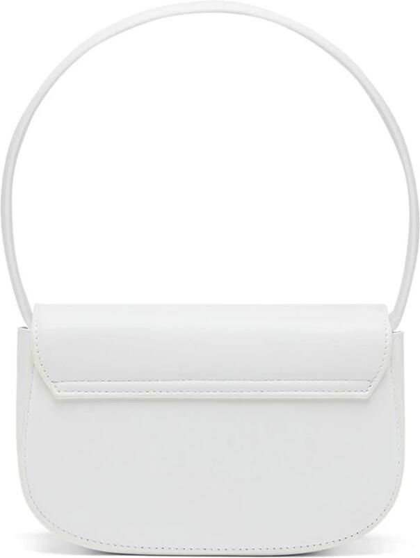 Diesel Crossbody bags 1Dr Shoulder Bag White mat in wit - Foto 3