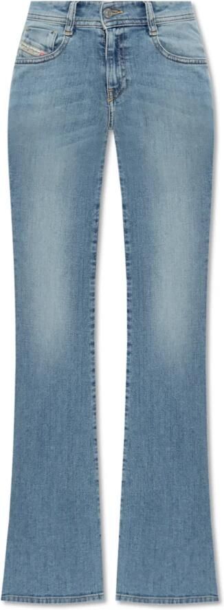 Diesel Retro Flared Jeans 1969 D-Ebby Blue Dames - Foto 9