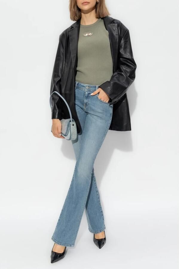 Diesel Retro Flared Jeans 1969 D-Ebby Blue Dames - Foto 6