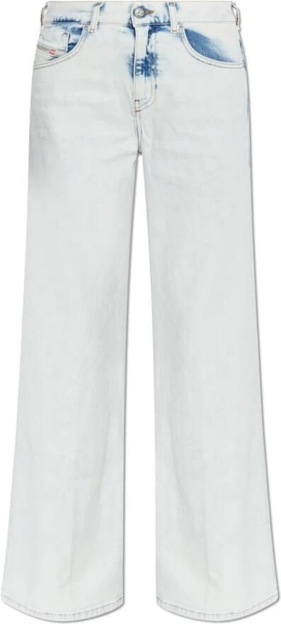 Diesel Lichtblauwe Denim Jeans Klassieke Stijl Blue Dames - Foto 18