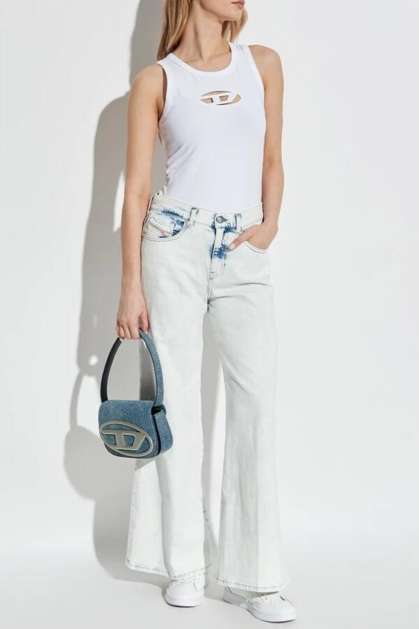 Diesel Lichtblauwe Denim Jeans Klassieke Stijl Blue Dames - Foto 11