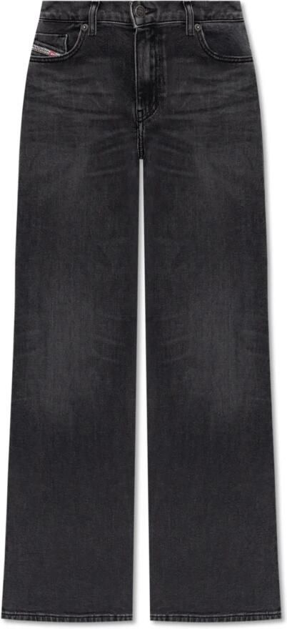 Diesel Straight Leg Five Pocket Jeans Gray Dames - Foto 11