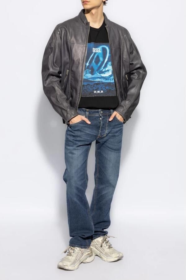 Diesel Klassieke Straight Leg Jeans 1985 Larkee Blue Heren - Foto 2