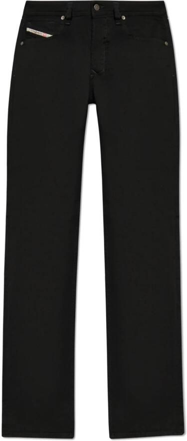 Diesel Klassieke Zwarte Straight-Cut Jeans Black Heren - Foto 5