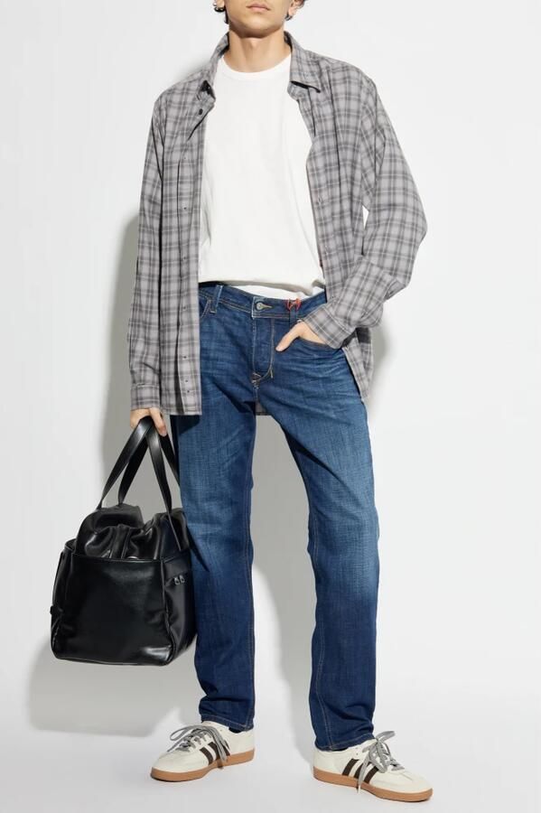 Diesel Bootcut Jeans Larkee reguliere taps toelopende jeans uit 1986 - Foto 2