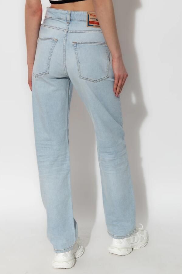 Diesel 1988 D-Ark Straight Leg Jeans Blue Dames - Foto 8