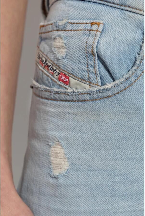 Diesel 1988 D-Ark Straight Leg Jeans Blue Dames - Foto 5