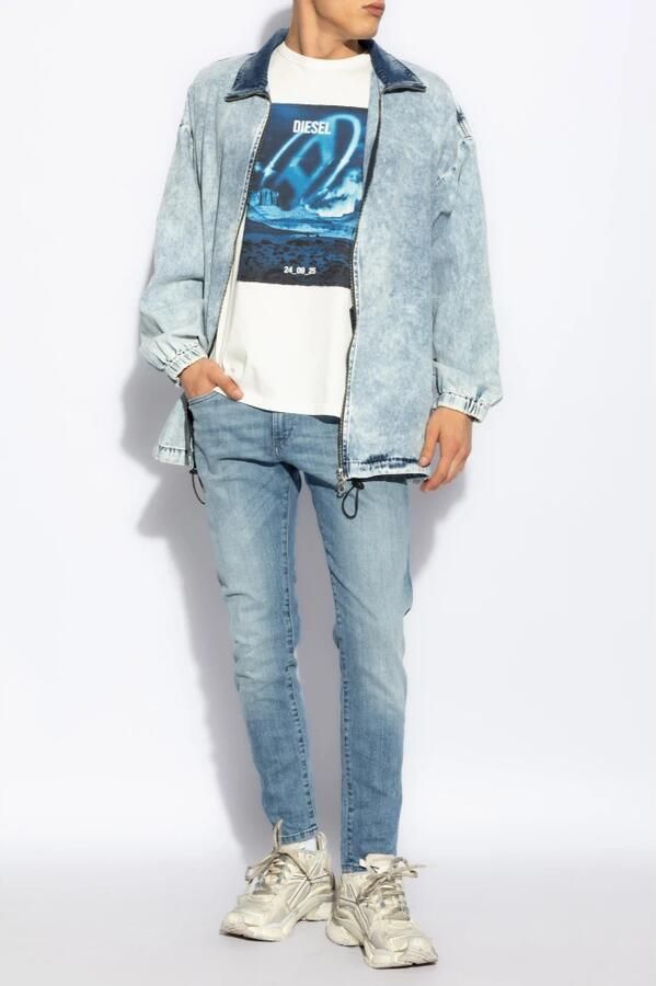 Diesel Slim Fit 2019 D-strukt Jeans Blue Heren - Foto 2